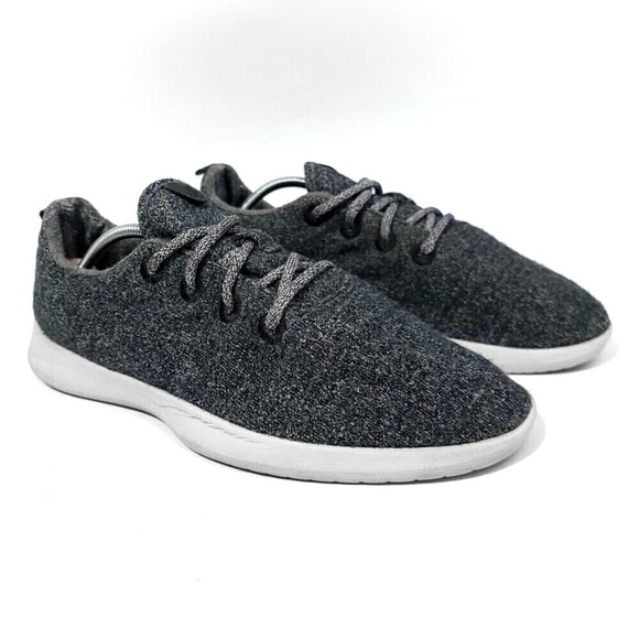 allbirds Wool Runners Knit Lace Up Sneakers Active Shoe Mens 11 Charcoal Gray‎ main image 6